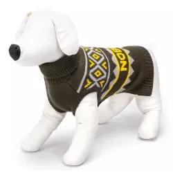 Sweter dla psa XS 20 cm żakardowy z logiem miękki ciepły i wygodny - 8719138064359