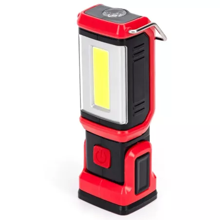 Latarka lampka 200 lm COB o mocy 3W na 3xAA przenośna lampa robocza - 8433325385200