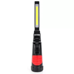 Latarka 200 lm COB o mocy 3W na 3 baterie AA przenośna lampa robocza - 8433325385231