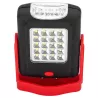 Lampa robocza 120 lm o mocy 2W z magnesem i haczykiem na 3 baterie AA - 8433325385286