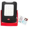 Lampa robocza 120 lm o mocy 2W z magnesem i haczykiem na 3 baterie AA - 8433325385286
