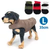 Płaszcz zimowy L 35 cm dla psa z kieszenią miękki ciepły puszysty - 8719138067114