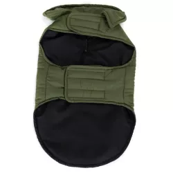 Płaszcz zimowy L 35 cm dla psa z kieszenią miękki ciepły puszysty - 8719138067114