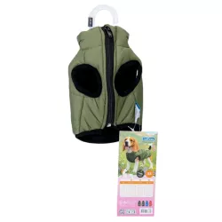 Płaszcz XS 20 cm jesienny wodoodporny dla psa miękki ciepły puszysty - 8719138068760