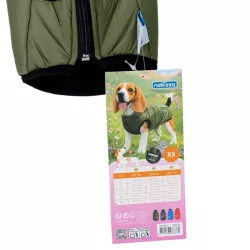 Płaszcz XS 20 cm jesienny wodoodporny dla psa miękki ciepły puszysty - 8719138068760