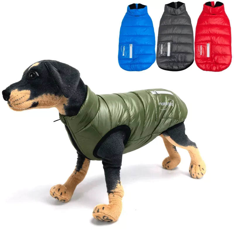 Płaszcz XS 20 cm jesienny wodoodporny dla psa miękki ciepły puszysty - 8719138068760