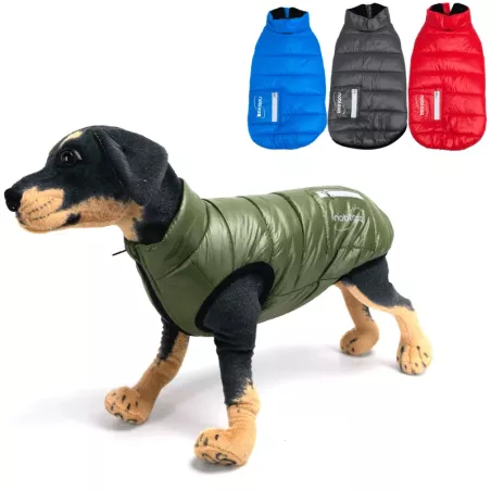 Płaszcz XS 20 cm jesienny wodoodporny dla psa miękki ciepły puszysty - 8719138068760