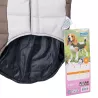 Płaszcz zimowy M 30 cm dla psa z odblaskową kieszenią miękki ciepły - 8719138068999
