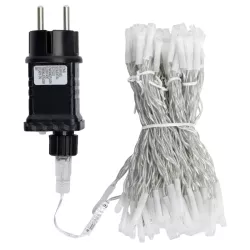 Kurtyna świetlna 0.9x1.2m 120 chłodnych lampek w 9 soplach 8 trybów - 8433325003692