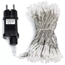 Kurtyna świetlna 1.2x1.2m 156 lampek led RGBY w 13 soplach 8 trybów - 8433325003739