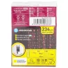 Kurtyna świetlna 1.2x1.8m 234 ciepłych lampek w 13 soplach 8 trybów - 8433325003838