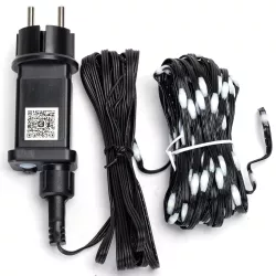 Lampki choinkowe 20m taśma led RGBIC serowarnie z aplikacji lub pilota - 8433325412388