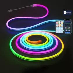 Neonowa taśma 3mb RGBIC z zasilaczem serowarnie z aplikacji lub pilota - 8433325412418