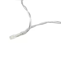 Lampki choinkowe 10m z pozytywką sznur 100 led RGBY na baterie pilot - 8433325501310