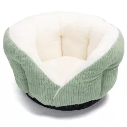 Okrągłe legowisko 40x40x25cm przytulny kielich dla kota lub małego psa - 8719138072996