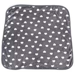 Koc 80x80 cm roz S ciepła mata dla psa lub kota z neuronalnym wzorem - 8719138072682