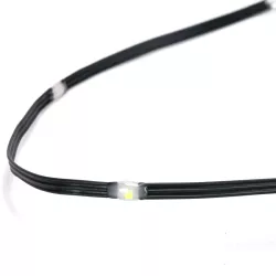 Sznur 50mb 500led ciepłych lampek choinkowych led Ip44 z zasilaczem - 8433325382346