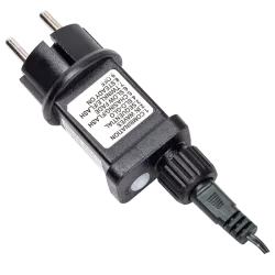 Sznur 50mb 500led ciepłych lampek choinkowych led Ip44 z zasilaczem - 8433325382346