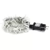 Sznur 7.5 m 150led zimnych lampek choinkowych led Ip44 z zasilaczem - 8433325002381
