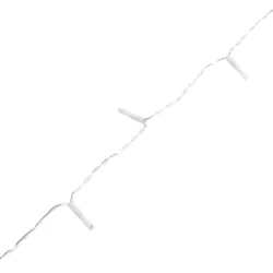 Kurtyna świetlna 0.9x1.8m 180 chłodnych lampek w 10 soplach 8 trybów - 8433325003814