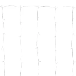 Kurtyna świetlna 1.5x1.8m 288 lampek led RGBY w 16 soplach 8 trybów - 8433325003883