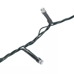 Sznur 7.5mb 150led zimnych lampek choinkowych led Ip44 z zasilaczem - 8433325380878