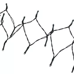 Lampki choinkowe 10m z pozytywką sznur 100 led RGBY na baterie pilot - 8433325501280