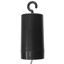 Mikołaj na świecącym spadochronie 40x60cm 144 ciepłych led na baterie - 8433325501365