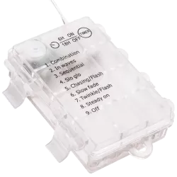 Bałwanek 0.7m składana dekoracja ogrodowa z pilotem na 3xAA zimna biel - 8433325501402