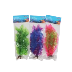 Sztuczna roślina do akwarium 20cm ozdobna miękka gałązka dekoracja-8719138033034