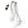 Kurtyna świetlna 5x0.4m 100 chłodnych lampek w 25 soplach 8 trybów - 8433325381271