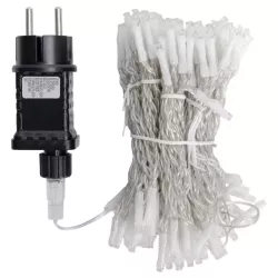 Kurtyna świetlna 1.5x1.8m 288 chłodnych lampek w 16 soplach 8 trybów - 8433325003876