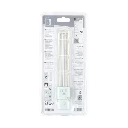 Świetlówka tuba LED PLC 2U 15W biała ciepła - 8433325202972