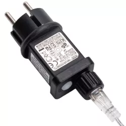 Kurtyna świetlna 11 zimnych śnieżynek 1.5x1.2m 8 trybów z zasilaczem - 8433325501426