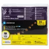 Lampki choinkowe 2m/20led czerwone podświetlane bombki na baterie - 8433325413682