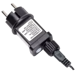 Składana choinka 150x50cm srebrno-złote dekoracje 8 trybów ciepła biel - 8433325002039