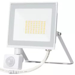 Naświetlacz 30W 2700lm halogen LED z czujnikiem PIR 4000K neutralny - 8433325417123
