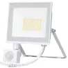 Naświetlacz 30W 2700lm halogen LED z czujnikiem PIR 4000K neutralny - 8433325417123