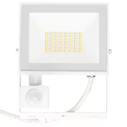 Naświetlacz 30W 2700lm halogen LED z czujnikiem PIR 4000K neutralny - 8433325417123