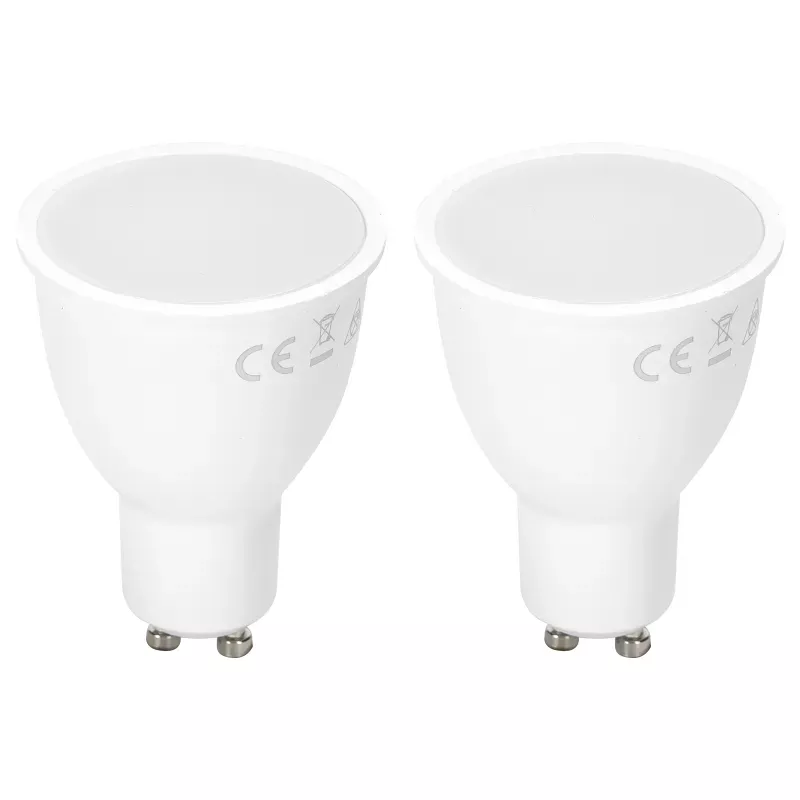 Żarówka 12W GU-10 915lm biała ciepła fi50x80mm kąt 100° opak. 2 szt. - 8433325388331