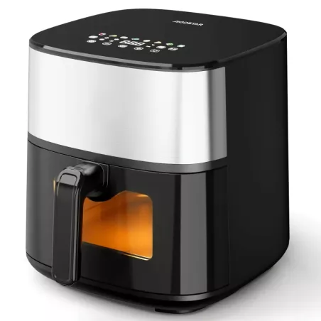 Frytkownica beztłuszczowa Ava Pro 2000W AIR Fryer 8L czarna z oknem - 8433325410704