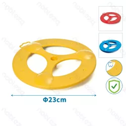 Zabawka latający dysk 23 cm dla psa Frisbee do rzucania i aportowania - 8719138138173