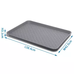 Podkładka pod miski 58.4x42.5x3.1cm dla psa antypoślizgowa higieniczna - 8719138229307