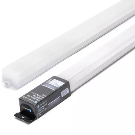 Listwa led 1.2m 40W 4400lm plafon 6500K bezcieniowa biała zimna IP20 - 8433325331214