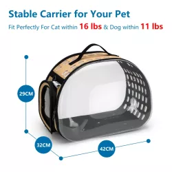 Widokowa torba dla zwierząt na ramię z pianki EVA dla kota lub psa - 8719138044528