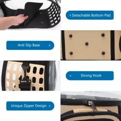 Widokowa torba dla zwierząt na ramię z pianki EVA dla kota lub psa - 8719138044528