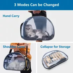 Widokowa torba dla zwierząt na ramię z pianki EVA dla kota lub psa - 8719138044528