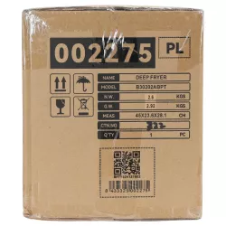 Frytkownica olejowa tradycyjna 2200 W 3L do głębokiego smażenia - 8433325002275