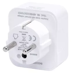 Adapter podróżny przejście wtyk PL gniazdo USA UK GB CHINY AC 230V - 8433325005016