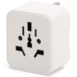 Adapter podróżny przejście wtyk UK gniazdo USA UK GB CHINY AC 230V - 8433325005023